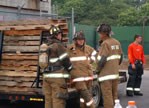 Training at West Chester Burn Building in 2005-2006.