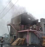 Live Burn Training in West Chester in 2005-2006